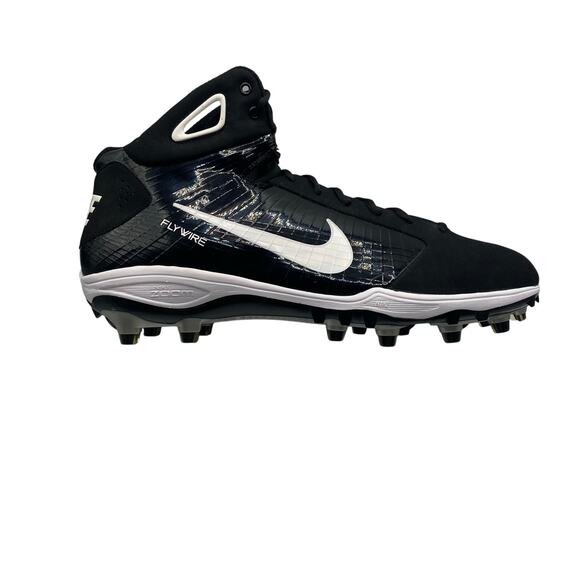 Nike Zoom Hyper flywire TD Football Cleats Black White Size 16 NWOT rare size - Picture 2 of 7